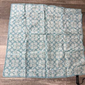 NWT. Coach Signature Logo small scarf.